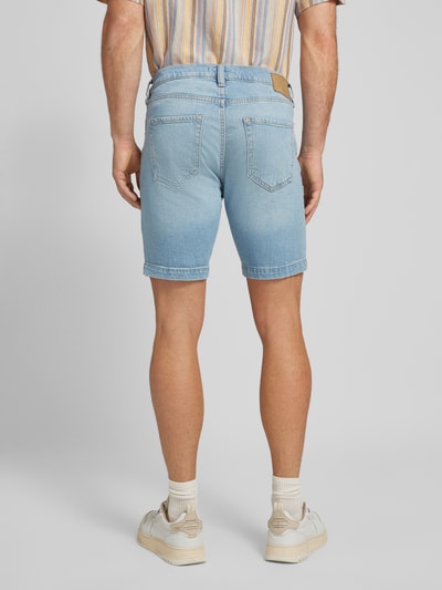 Mango Regular Fit Jeansshorts im 5-Pocket-Design Modell 'JAROD' Blau 5