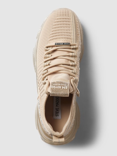 Steve Madden Sneakers in gebreide look, model 'Maxilla' Roségoud - 5