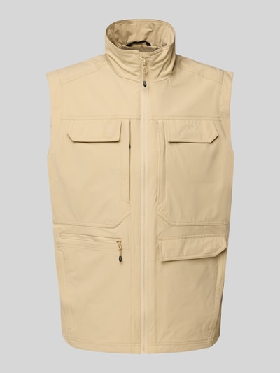 Icepeak Weste mit Stehkragen Modell 'BERGHEIM' Sand 2