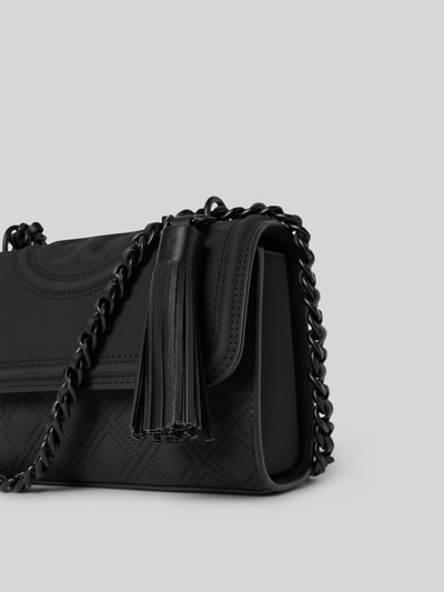 Tory Burch Clutch mit Label-Detail Black 3