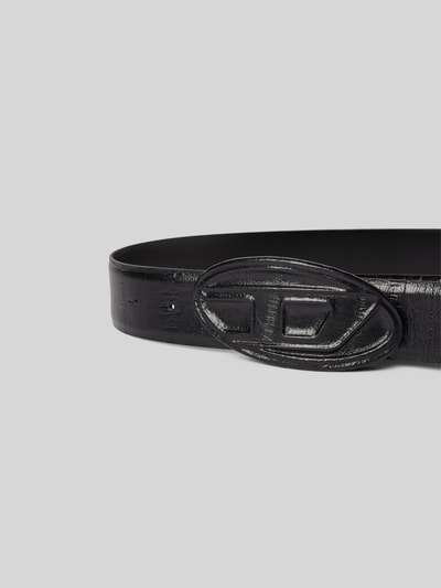 Diesel Gürtel mit Label-Detail Black 3