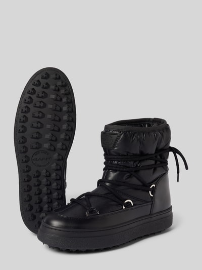 GANT Schnürstiefel mit Label-Detail Black 4