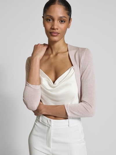 Jake*s Cocktail Blazer met 3/4-mouwen Metallic roze - 3