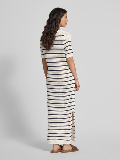 Tommy Hilfiger Sukienka szydełkowa o kroju regular fit z mieszanki bawełny Biały 5