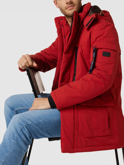 HECHTER PARIS Parka mit abnehmbarer Kapuze Rot 3