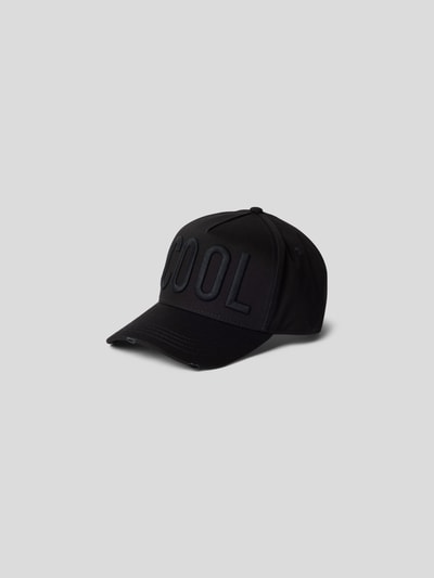 Dsquared2 Basecap mit Statement-Stitching Schwarz 2