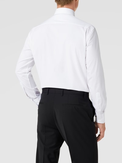 OLYMP Business-Hemd mit Sportmanschetten Modell 'Global Kent' Weiss 5
