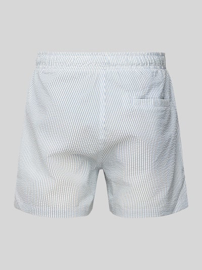 Only & Sons Spodenki kąpielowe z elastycznym pasem model ‘TED’ Jasnoniebieski 3