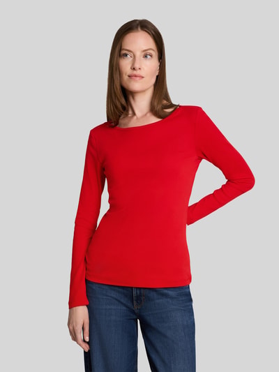 Tom Tailor Langarmshirt aus Baumwoll-Mix Rot 4