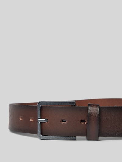 Lloyd Men's Belts Gürtel mit Dornschließe Dunkelbraun 2