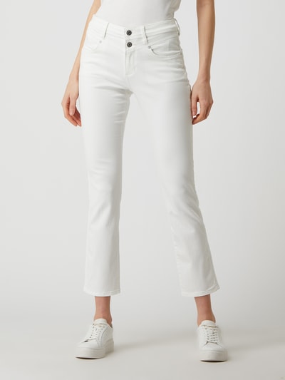 s.Oliver RED LABEL Straight Fit Jeans mit Viskose-Anteil Modell 'Betzy'  Offwhite 4