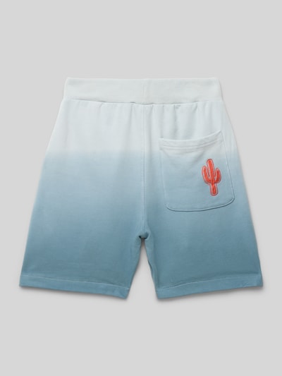 Name It Szorty z dzianiny dresowej o kroju regular fit z wpuszczanymi kieszeniami model ‘HAKKI’ Trzcinowy 3