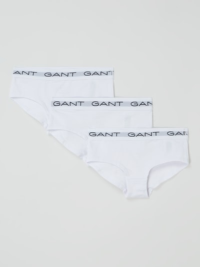 Gant Panty met stretch, set van 3 stuks  Wit - 1