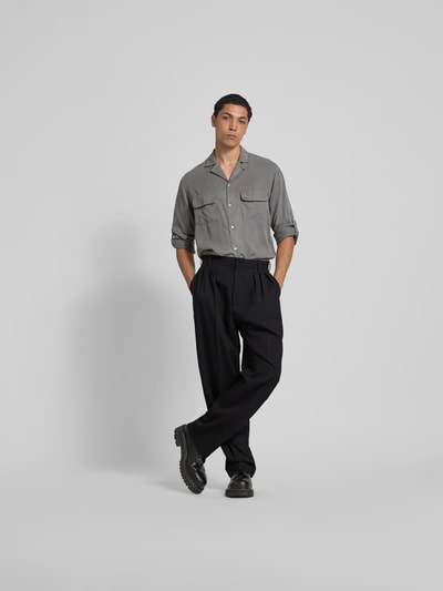 Kenzo Stoffhose mit Gesäßtasche Black 1