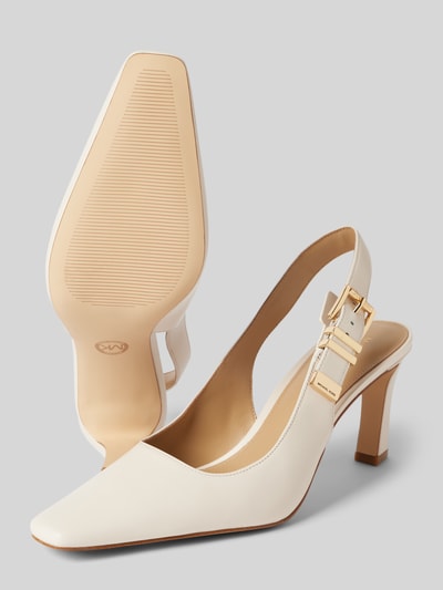 MICHAEL Michael Kors Pumps met doornsluiting, model 'DARRINGTON' Offwhite - 4