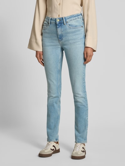 Tommy Hilfiger Slim Fit Jeans aus Baumwoll-Mix Hellblau Melange 4