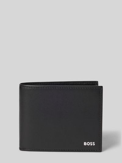BOSS Portemonnaie aus echtem Rindsleder Modell 'RANDY_TRIFOLD' Black 1