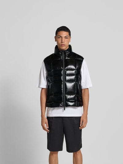 Dsquared2 Steppweste mit Stehkragen Black 4
