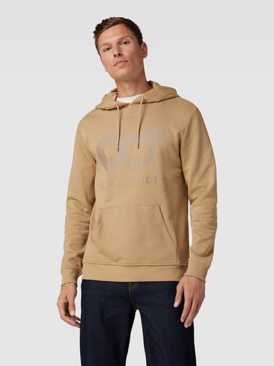 AlphaTauri Hoodie mit Label-Print Modell 'SHERO' Beige 4