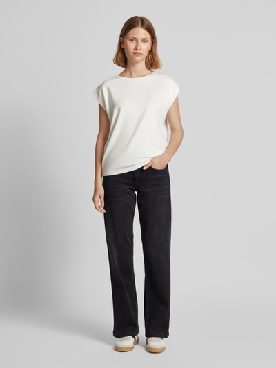 Smith and Soul Wide leg jeans in 5-pocketmodel, model 'Sina' Zwart - 1