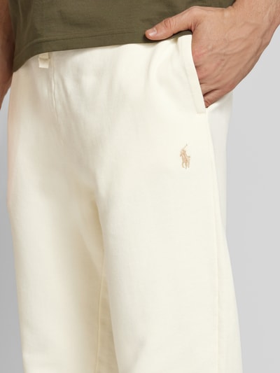 Polo Ralph Lauren Sweatpants met elastische band, model ‘POPAN’ Zand - 3