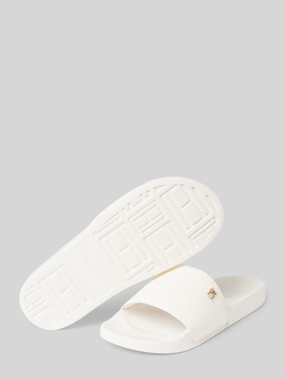 Tommy Hilfiger Slides mit Label-Detail Modell 'POOLSIDE' Weiss 4