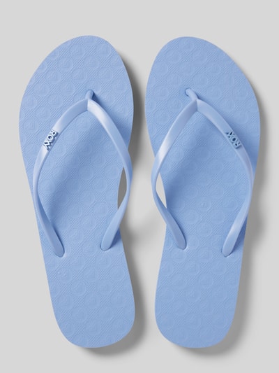 Roxy Teenslippers in metallic, model 'VIVA' Blauw - 4