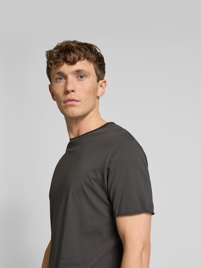 Filippa K T-Shirt aus reiner Baumwolle Mittelgrau 3