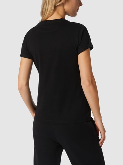 HUGO Slim Fit T-Shirt aus Bio-Baumwolle  Black 5