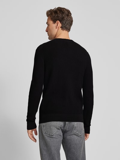 s.Oliver RED LABEL Regular Fit Pullover mit Strukturmuster Black 5