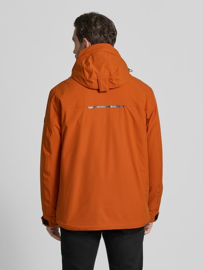 camel active Jacke mit Reißverschlusstaschen Modell 'TEXXXACTIVE' Orange 5