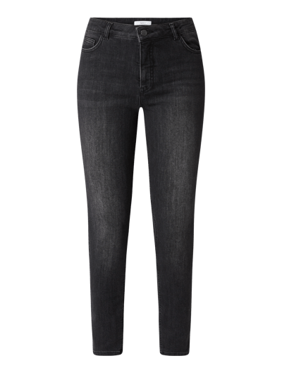 Jake*s Casual Jeansy o kroju skinny fit z cienkiego denimu  Czarny 2