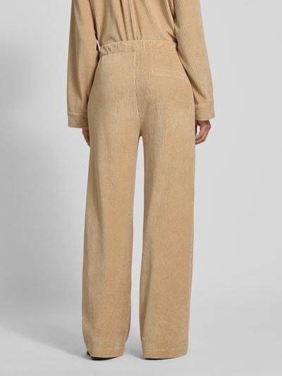 JAKE*S STUDIO WOMAN Corduroy broek met elastische band Camel - 5