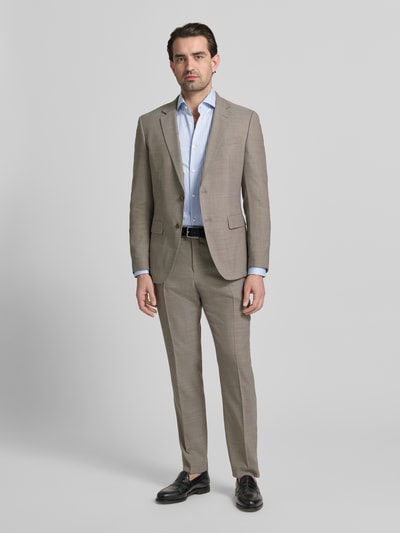 BOSS Slim Fit Freizeithemd aus reiner Baumwolle Modell 'HANK' Dunkelgruen 1