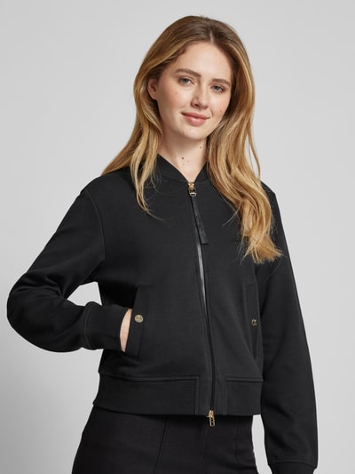 JOOP! Sweatjacke mit Zweiwege-Reißverschluss Modell 'Teresa' Black 3