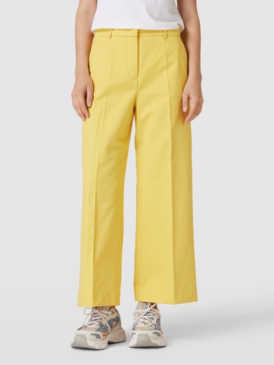 Weekend Max Mara Pantalon met steekzakken opzij, model 'ZIRCONE' Geel - 4