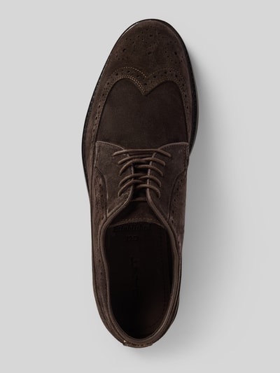 Gant Veterschoenen van echt leer, model 'Bidford' Donkerbruin - 3