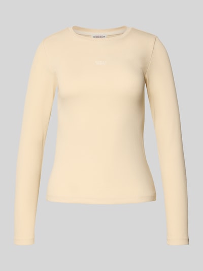 Guess Jeans Shirt met lange mouwen en labelstitching Ecru - 2