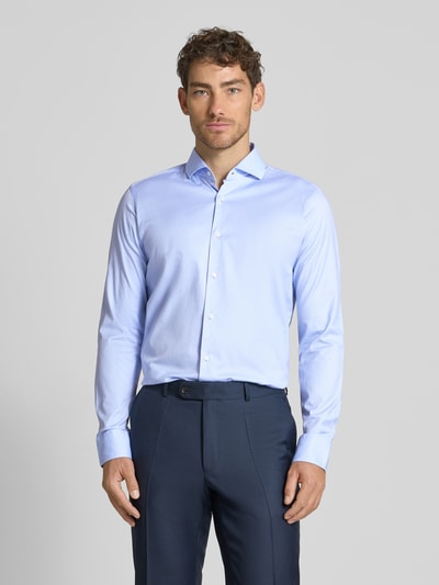 BOSS Regular Fit Business-Hemd mit Haifischkragen Bleu 4