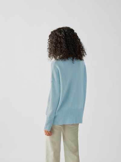 Lisa Yang Pullover aus Kaschmir Hellblau 5