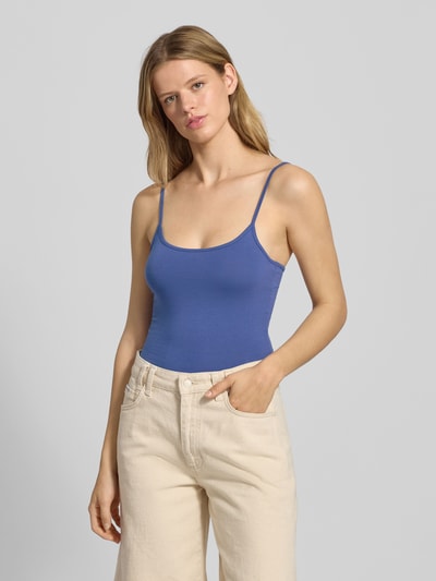 Review Trägertop mit verstellbaren Trägern Rauchblau 4