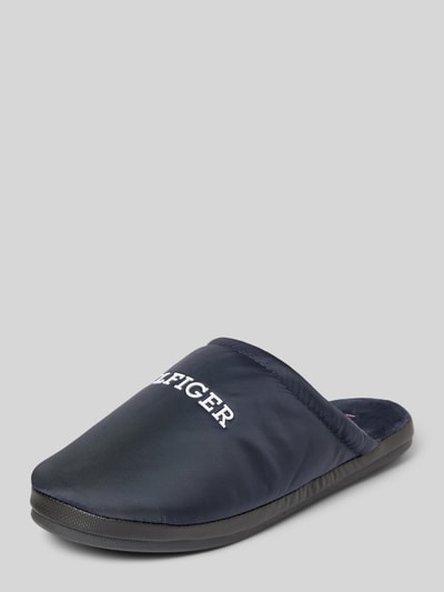 Tommy Hilfiger Slides mit Label-Applikation Blau 1