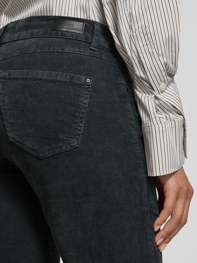 Angels Spodnie sztruksowe z wpuszczanymi kieszeniami model ‘Cici’ Antracytowy 3