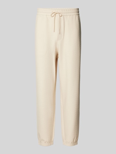 Emporio Armani Sweatpants mit elastischem Bund Offwhite 2