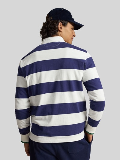 Polo Ralph Lauren Sweatshirt mit Kontrastkragen Marine 5