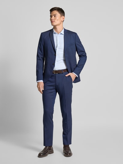 Eterna Slim Fit Business-Hemd mit Kentkragen Bleu 1