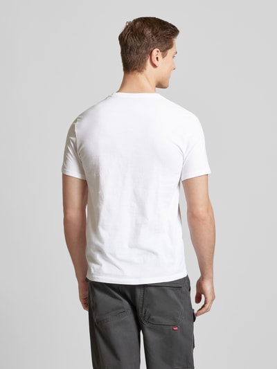 Levi's® T-shirt met labelprint Zwart - 5