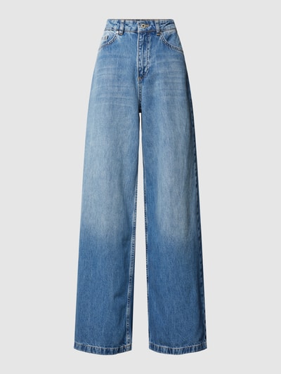 Jake*s Casual Flared Jeans im 5-Pocket-Design Jeansblau 2