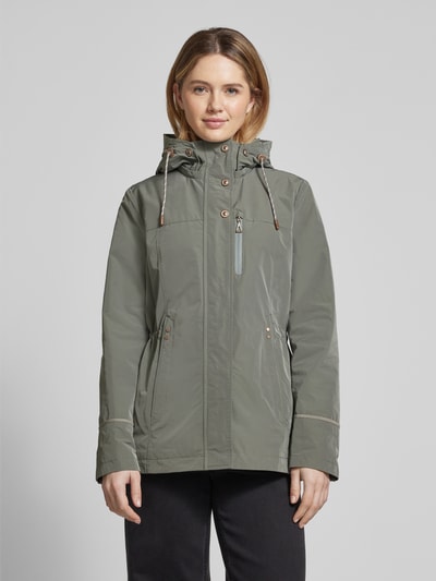 Gil Bret Jacke mit Kapuze Khaki 4