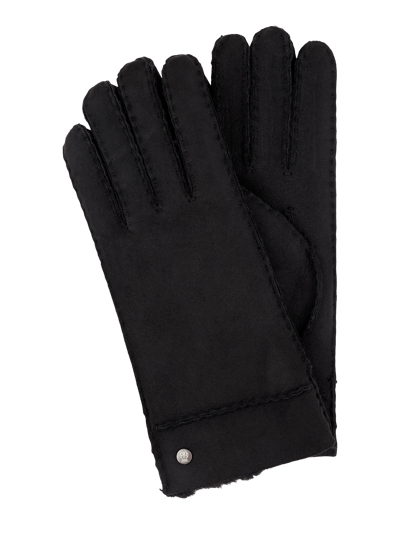 Roeckl Handschuhe aus Lammshearling  Black 1